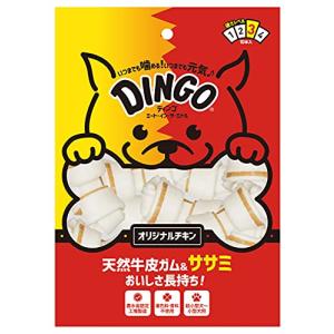 ディンゴ (Dingo) 犬 おやつ ミート・イン・ザ・ミドル オリジナルチキン ミニ10本入 牛皮の内側に肉を巻き込み最後まで飽きずに食べる長｜kirelab-net