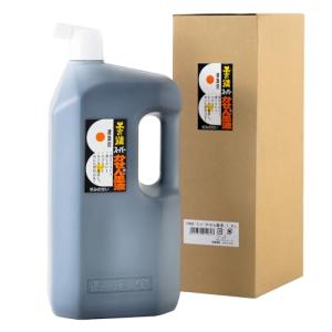 墨運堂 墨汁 スーパーかせん墨液 1.8L 13408｜kirelab-net