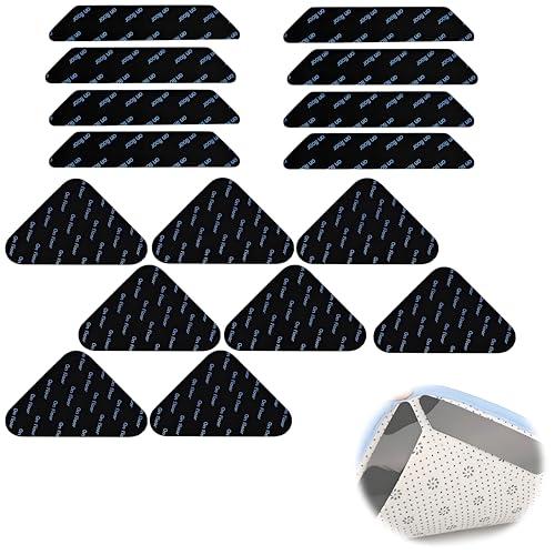 ZHSHXNGY 滑り止めシート カーペット 16枚 超強力 滑り止めマット ネット加固・跡残らない...