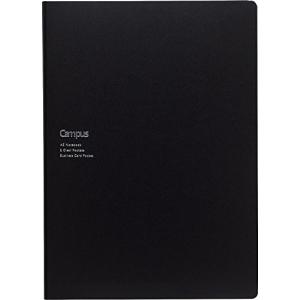 コクヨ ノートカバ― 書類ファイル付き キャンパスノート1冊付属 A5 ブラック ノ-615B-D｜kirelab-net