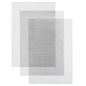 ステンレスメッシュ ステンレス平織金網 3枚セット 30x21cm 20メッシュ 網目1mm 線径0.4mm A4サイズ 金網 20目 産業用金｜ルミナスエイト ヤフー店