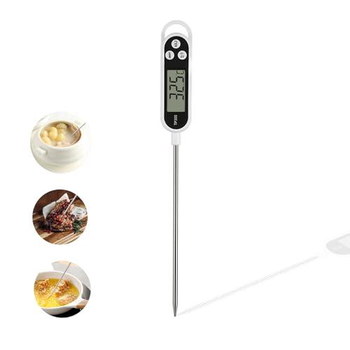 allbeschoi 温度計 料理 調理用温度計 料理用温度計 温度計 デジタル 料理用温度計 コー...