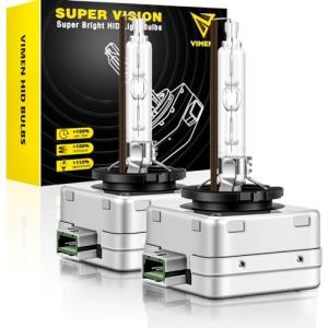 VIMEN D3S HID バルブ 4300K 35W 純正用 D3C汎用 HIDライト 12V 車用 ヘッドライト HID 電球 2個入｜kirelab-net