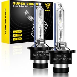 VIMEN D4S HIDバルブ 純正用 HID D4S 8000K HIDライト 35W 12V 車用 ヘッドライト HID 電球 2個入｜kirelab-net