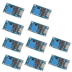 VKLSVAN 10個 2A DC-DC ブーストステップアップ 転換モジュール Micro USB 2V-24V to 5V-28V 9V 1｜kirelab-net