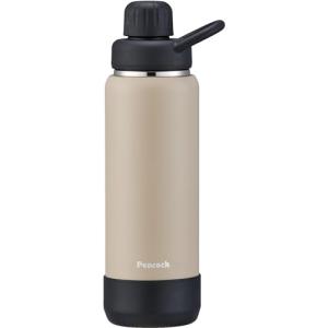 ピーコック魔法瓶工業(The-peacock) ピーコック 水筒 炭酸対応 ベージュ 0.7L 保冷 直飲み スポーツ 持ち手 魔法瓶 AJL-｜kirelab-net