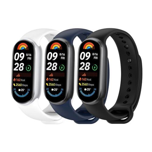 [Dikeshgu] 3本セット for Xiaomi Smart Band 10/9/8 換えバン...