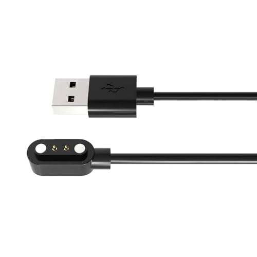 スマートウォッチ 充電ケーブル 磁気 吸着式 充電器 USB充電器 2pin 4.0mm 対応 チャ...