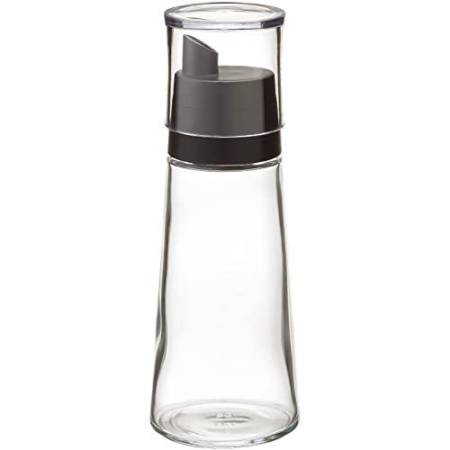 リス だし ふりかけ 粉末調味料入れ M ブラック 140ml(ふりかけ70g) スタビアリュクス