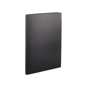 リヒトラブ ファイル クリヤーブック 式 A4 30穴 15ポケット 黒 N5015-24｜kirelab-net