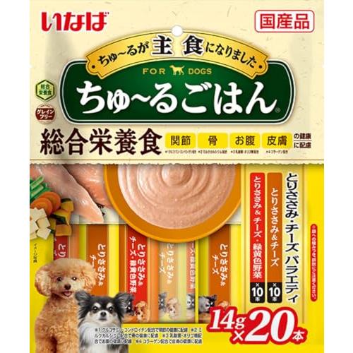 いなば ちゅ~るごはん20本 とりささみ・チーズバラエティ