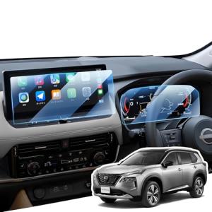 LANGBEAN 日産 エクストレイル t33 保護フィルムナビ+メーターフィルム 2枚セット新型 12.3インチ t33 エクストレイルアクセ｜kirelab-net