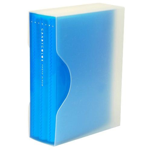 ナカバヤシ ポケットアルバム キャンディカラー L判 240枚 ブルー アカ-CPL-240-B