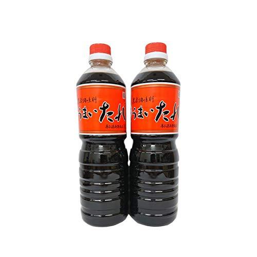 うまいたれ マルヒラ ( 1L ×2本 ) 山形 たれ 醤油 だし醤油 調味料 かつおだし 米沢 平...