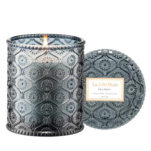 LA JOLIE MUSE アロマキャンドル ベリーの香り キャンドル ヘイベキャンドル ホームフレ...
