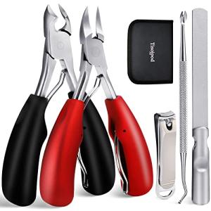 Tisojpod 爪切り ニッパー 巻き爪 厚い爪 陥入爪 硬い爪に適用 切れ味 高級 爪やすり 甘皮リッパーと爪垢取り ゾンデ付き セット 手｜kirelab-net
