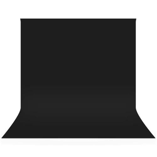 UTEBIT 背景布 黒 100 x 150 cm 撮影用背景シート 折りたたみ 遮光 布 無地 布...