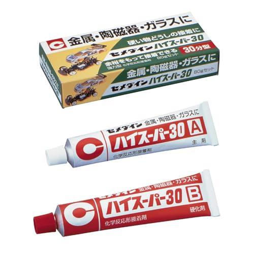 セメダイン 30分硬化型エポキシ系接着剤 ハイスーパー30 80gセット CA-193