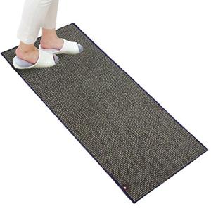 オカ PLYS base (プリスベイス) キッチンマット 約45×120cm (ブラウン) 日本製 洗える｜kirelab-net