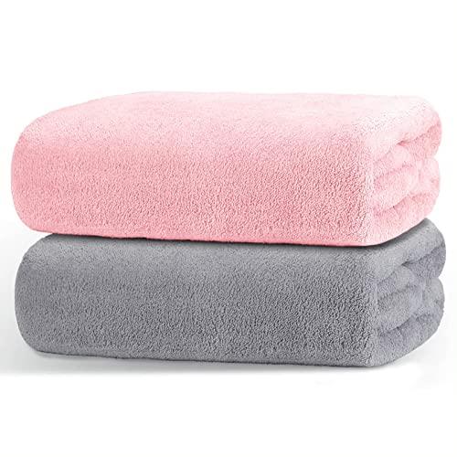 バスタオル 超大判 マイクロファイバー Junerose 2枚セット90×180cmホテル仕様 大判...