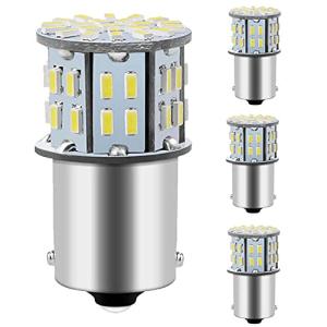 4個入り 高輝度 新製品 S25 シングル球 LED（P21W 1156 S25 G18 BA15S）ピン角180度 バックランプ 3014SM｜kirelab-net