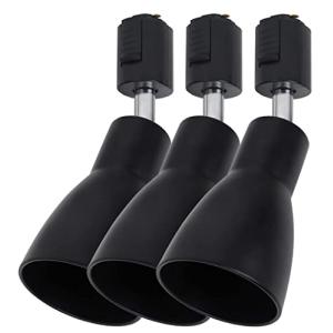 3個セット ダクトレール用スポットライト E26 照明器具 ブラック ダクトレール照明 レールライト レール スポットライト led ライティン｜kirelab-net