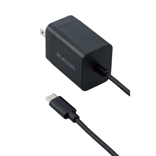エレコム 充電器 Type-C USB-C 20W USB PD対応 ケーブル一体型 1.5m PS...