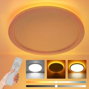 節電・目に優しい光り方LED シーリングライト 6畳 30W 照明器具 4000Lm 常夜灯モード 天井 ledライト リモコン付 12段階調色｜kirelab-net