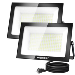 MEIKEE100W 超薄型 2個セットLED投光器 作業灯 超高輝度 昼光色 6500K 10000LM 省エネ 豪雨対応 IP66防水 10｜kirelab-net