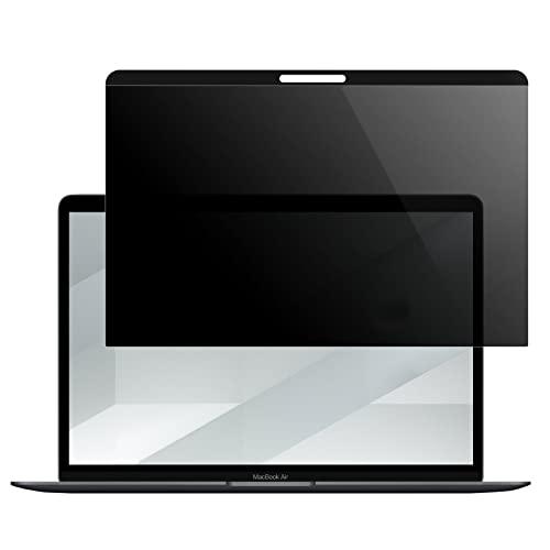 YMYWorld 覗き見防止 MacBook Air 13 m1モデル 保護フィルム マグネット式 ...