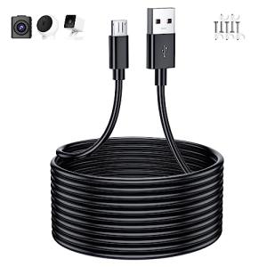 マイクロusbケーブル 3M micro usb 電源ケーブル 防犯監視カメラの給電用 USB A - micro B オスオス ATOM Ca｜kirelab-net