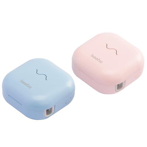 Iseebiz UV-C歯ブラシ除菌キャップ 歯ブラシ除菌器 紫外線5分間簡単除菌 除菌ケース壁掛け...