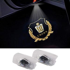 トヨタ クラウン 180系 200系 210系 カーテシライト ドアウェルカムライト カーテシランプ LEDロゴ投影 カーテシ 2個セット 車用｜kirelab-net