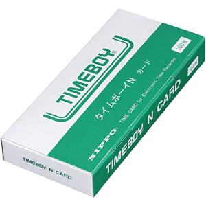 ニッポー タイムカード タイムボーイ8プラス・カルコロ20ex用 タイムボーイNカード｜kirelab-net