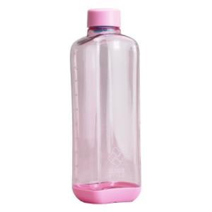 パール金属 水筒 1000ml 直飲み PCアクア ボトル ピンク ブロックスタイル H-6040｜kirelab-net