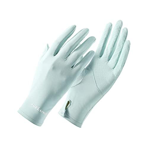 [MEPOKI] 手袋 レディース 夏用 UVカット手袋接触冷感手袋・右手2指出しで細かい作業が楽レ...