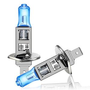 RCP H1 ハロゲンバルブ 100W 6000k 車用ヘッドライト 純正 汎用品 昼白色 12v 2個入り｜kirelab-net