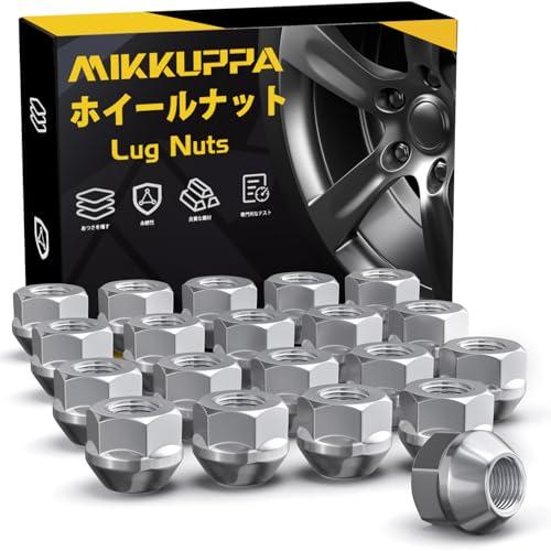 MIKKUPPA ホイールナット 貫通タイプ M12 x P1.5 ホンダ車に適用 シルバー 19H...