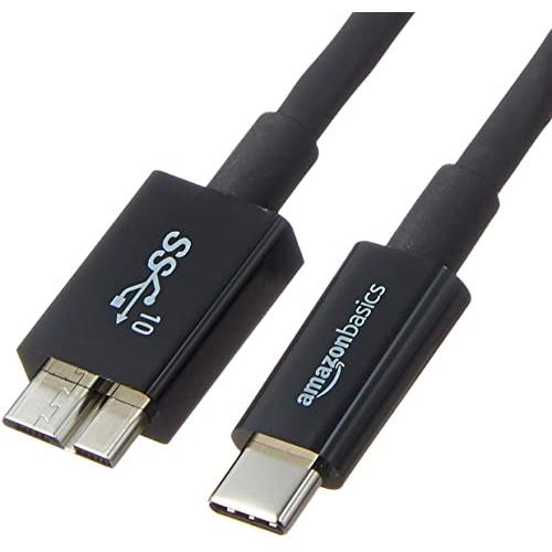 ベーシック USB-Cケーブル 0.9m (USB-C - Micro USB 3.1) ブラック