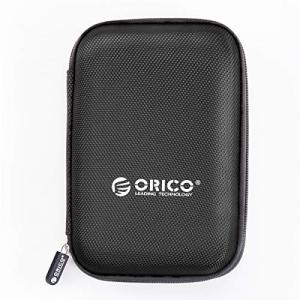 ORICO 2.5インチ ハードディスク 収納 ケース ポータブル HDD 保護ケース SSD本体/ケーブル 小物収納 擦り傷防止 防塵 耐衝撃