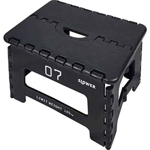 スロウワー(SLOWER) 踏み台 ブラック 22×32×25cm 折りたたみ タバック SLW 1...