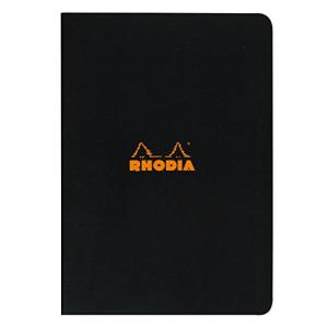 ロディア ホチキス留めノート A4 横罫 96ページ 撥水カバー PEFC認証取得 ブラック RHODIA Classic cf119169｜kirelab-net