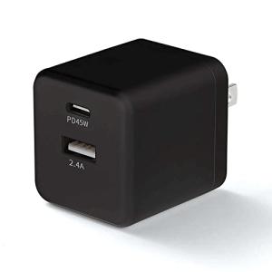PD 充電器 45W Type C 急速充電 2ポート USB-A USB-C 窒化ガリウム PD3.0対応 コンパクトサイズ PPS規格対応｜kirelab-net