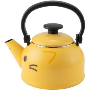富士ホーロー(Fuji Horo) ケトル 1.8L IH対応 どうぶつやかん ねこ DOY-1.8K.N｜kirelab-net