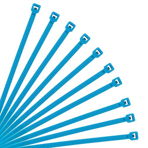 XINGO 10インチケーブル結束バンド (500本パック) 引張強度 40ポンド 高耐久 セルフロ...