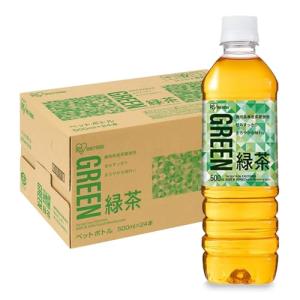 アイリスオーヤマ 緑茶 500ml ×24本 お茶 鹿児島県産 茶葉 ケース ペットボトル 500ミリリットル ボトル 国内製造 おちゃ｜kirelab-net