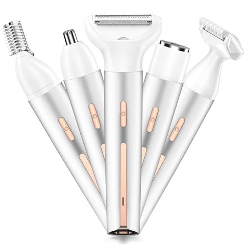 脱毛サロンの監修＆新登場電気シェーバー 女性 レディース vio シェーバー 1台5役 180分間連...