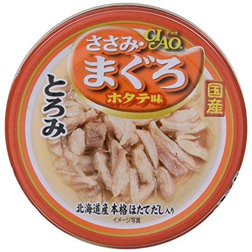 チャオ (CIAO) とろみ ささみ・まぐろ ホタテ味 80g 24個セット
