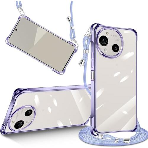 SHARP AQUOS R10 ケース R9 ケース クリア ショルダー シャープ アクオス R10...