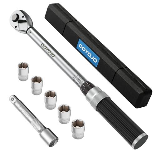 GOYOJO トルクレンチ プレセット型 ダイヤ用7点セット 差込角(1/2インチ) 20-210N...